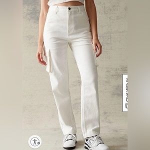 PacSun white cargo